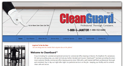 Desktop Screenshot of cleanguard.com